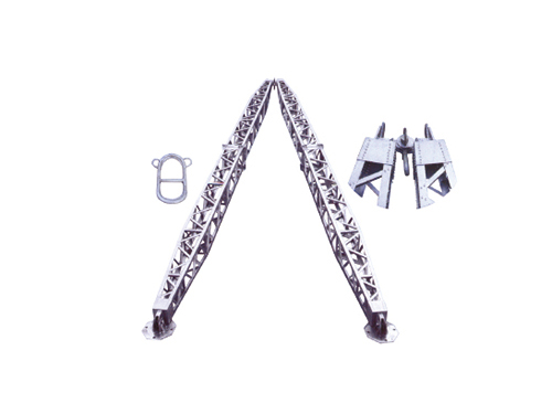 鋁合金框架式人字抱桿